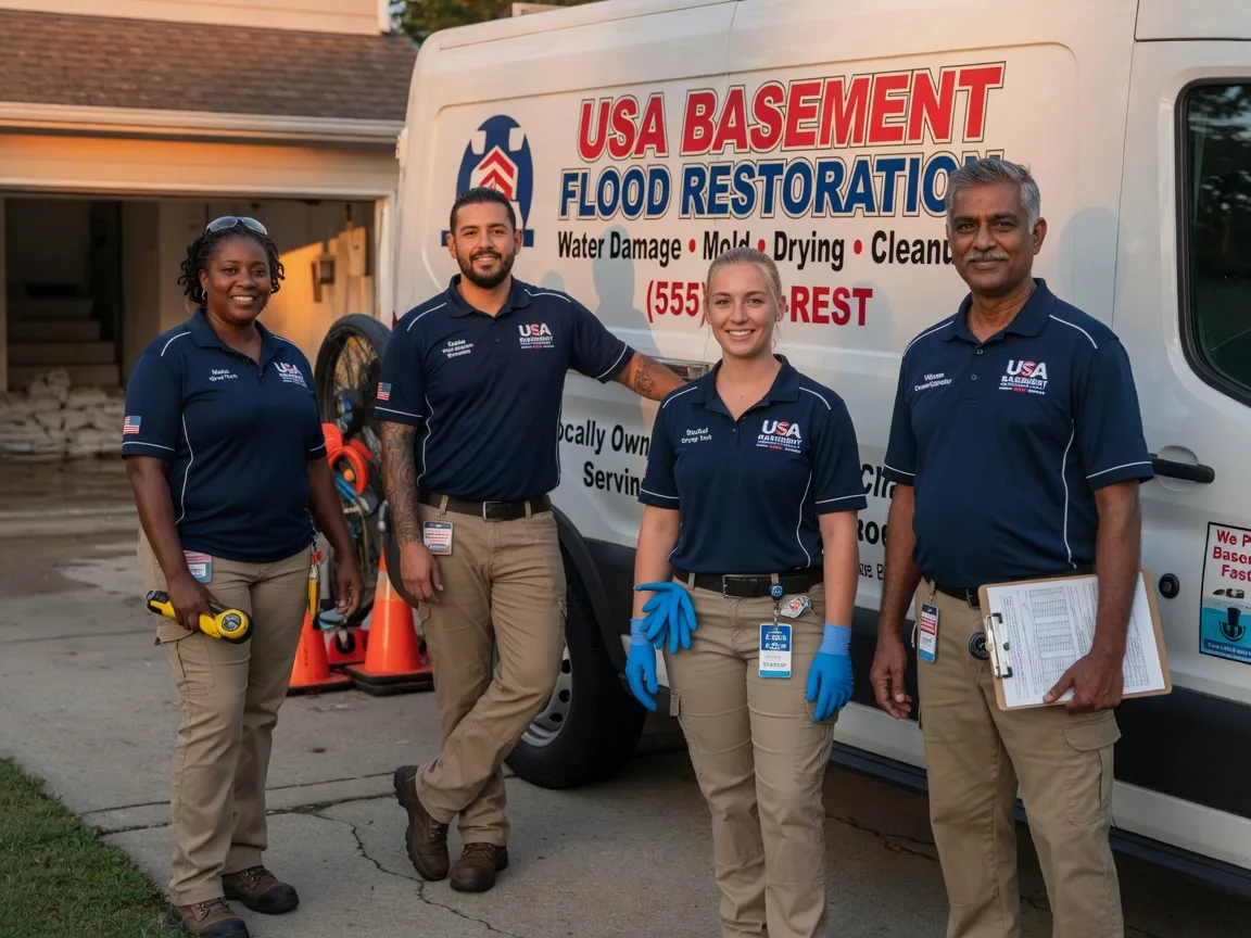 Basement Flood Cleanup company in Humboldt, IL